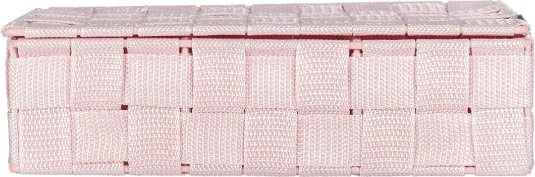 Wenko Adria Pink Opbergdoos met deksel - 10L - 4 vakken