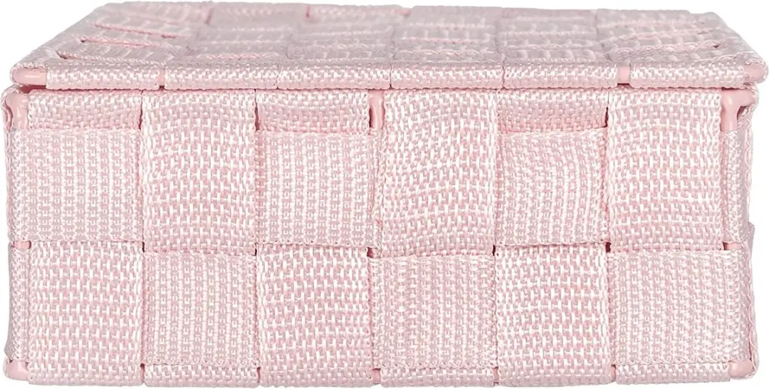Wenko Adria Pink Opbergdoos met deksel - 10L - 4 vakken - afbeelding 6 van 6