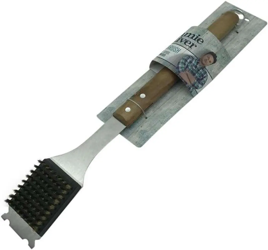 Jamie Oliver BBQ Schoonmaakborstel 010069 - Bruin
