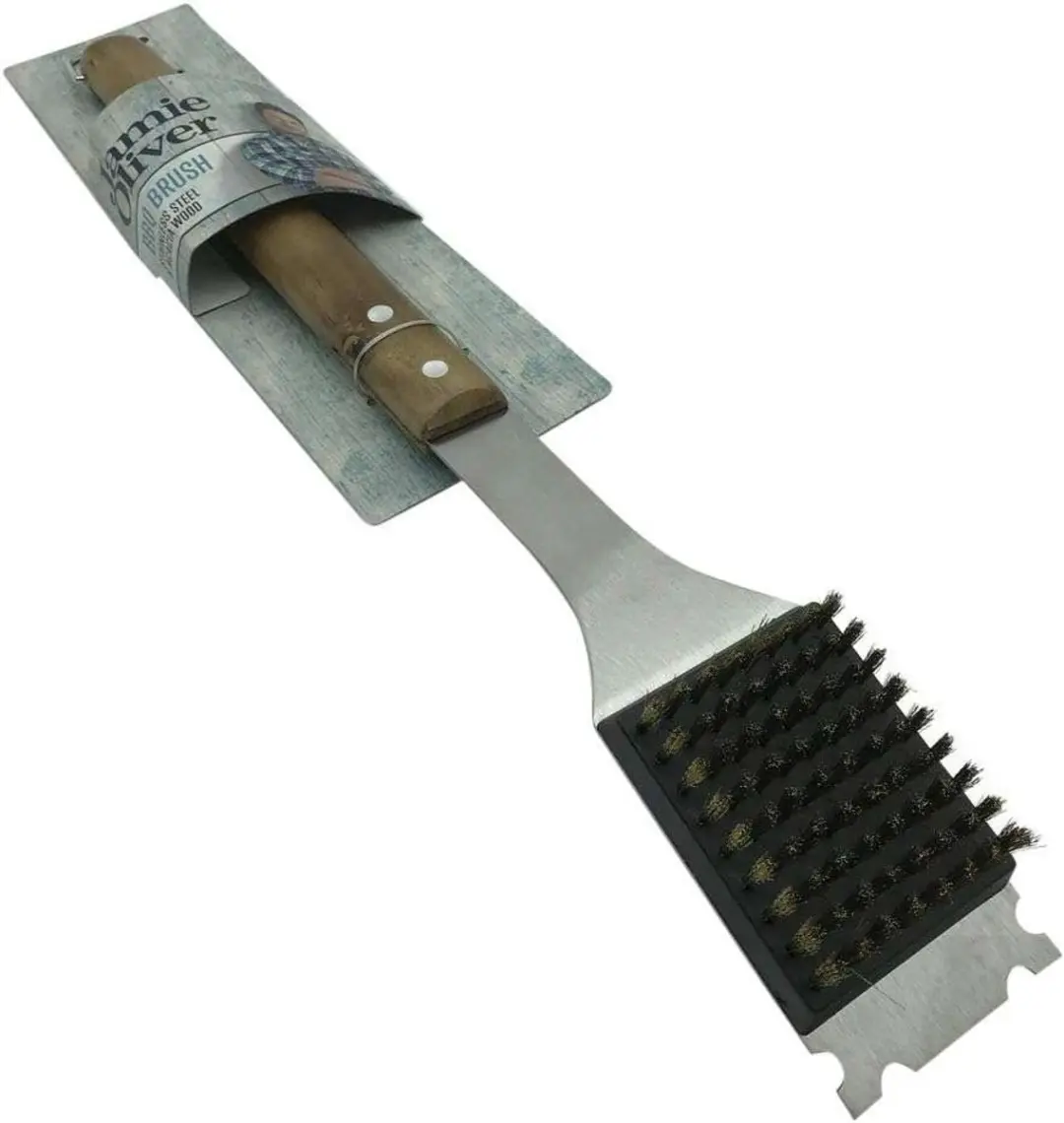 Jamie Oliver BBQ Schoonmaakborstel 010069 - Bruin