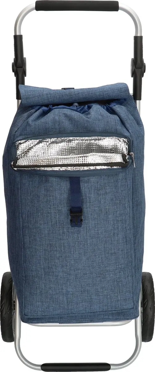 Beagles Alberic Boodschappen Trolley 41.5L - Blauw - afbeelding 6 van 6