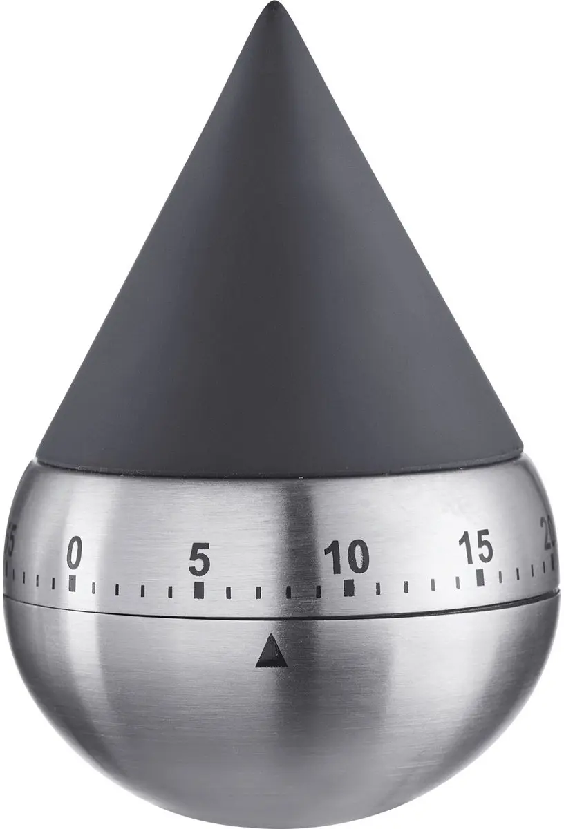 Westmark Kortetijdsmeter 60 Min - Zilver/Zwart