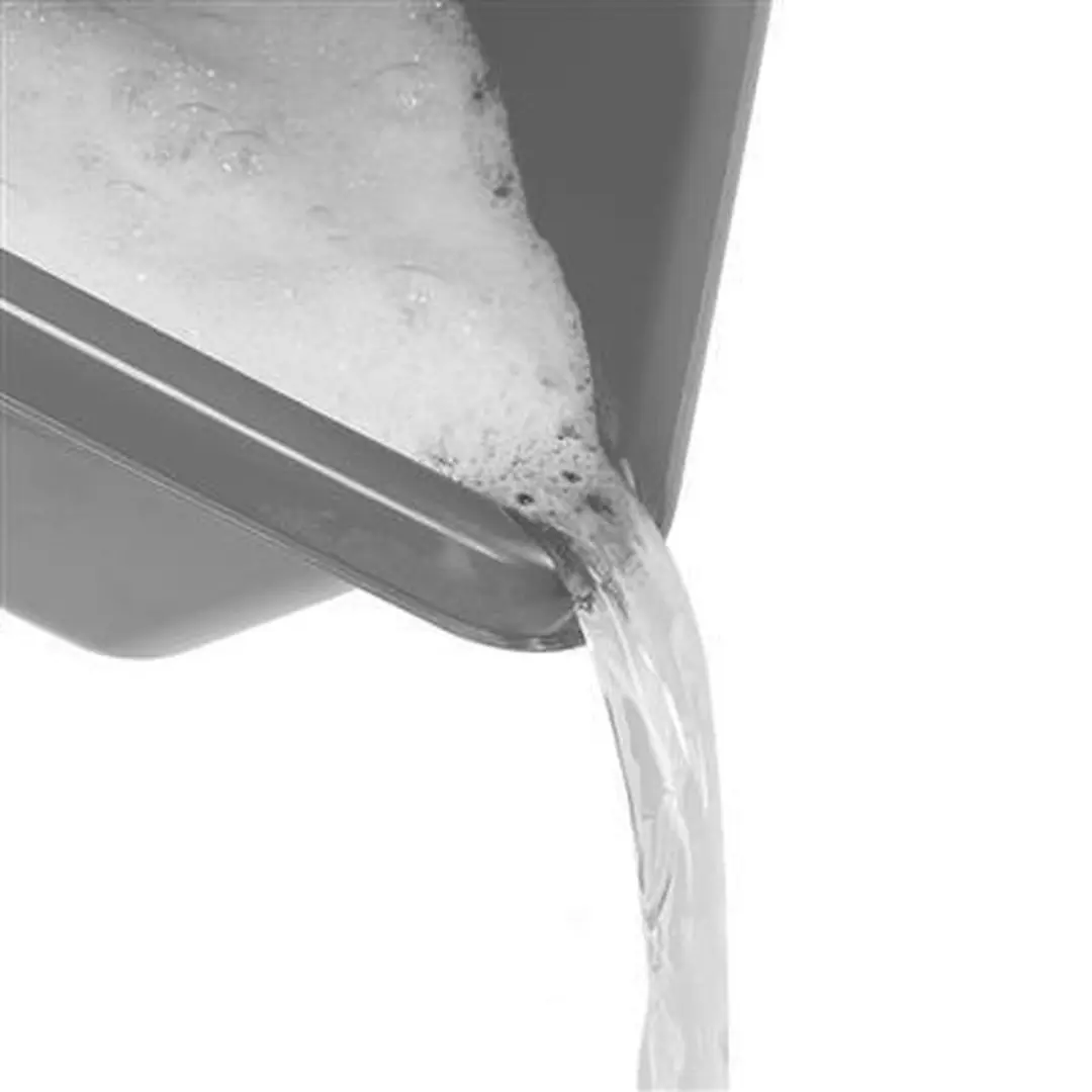 Sunware Water-line Wasbak Vierkant 15L Grijs