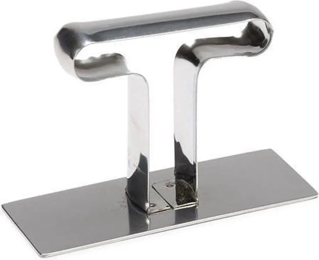 Patisse Uitdrukker Garneerring 9x3cm - Zilver
