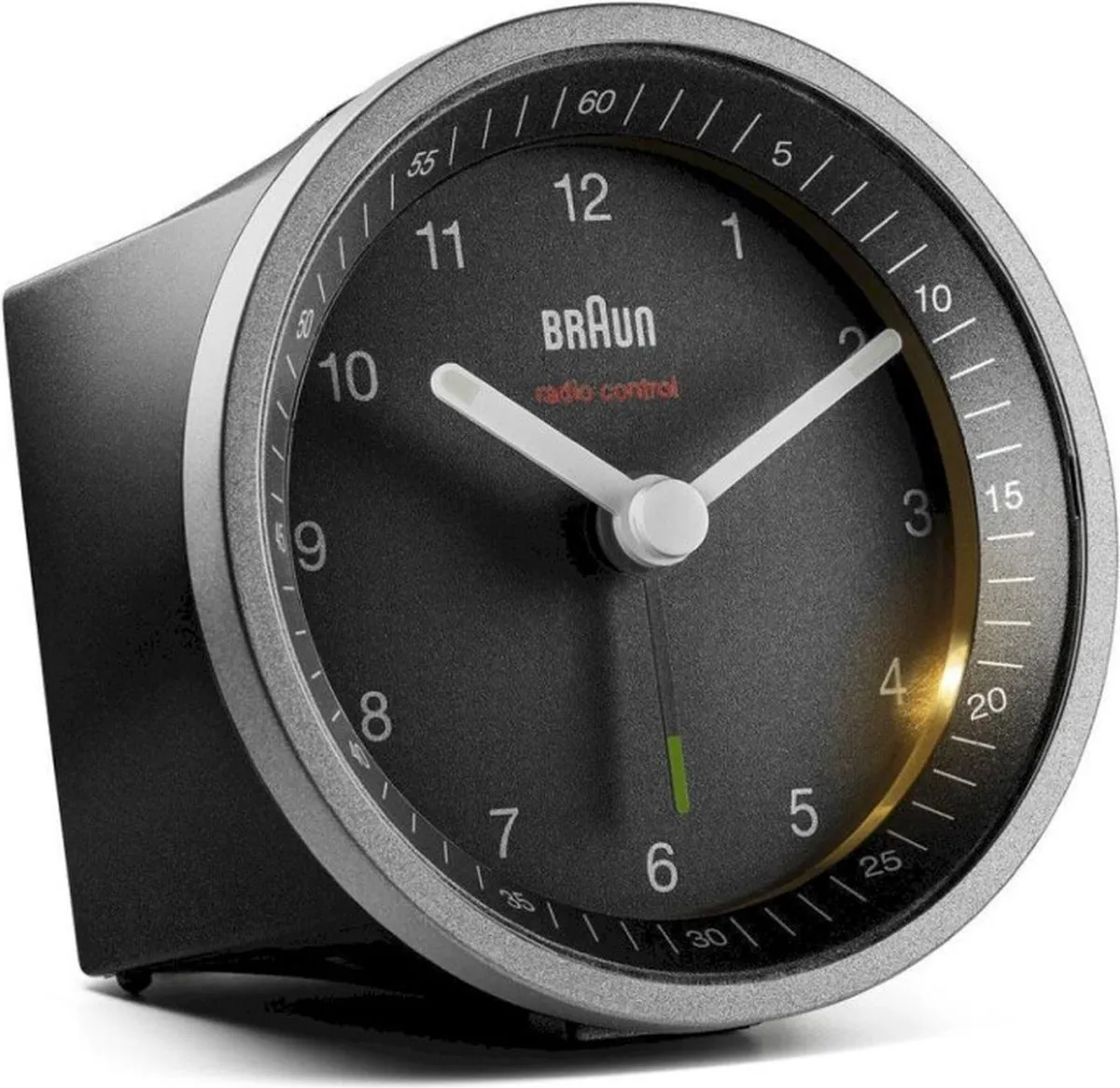 Braun BC 07 SB-DCF Draadloze Wekker - Zilver/Zwart