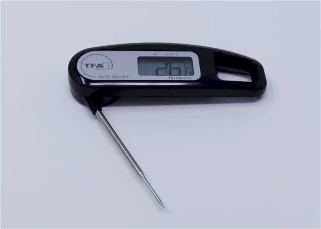 TFA Dostmann Thermo Jack Voedselthermometer - Zwart