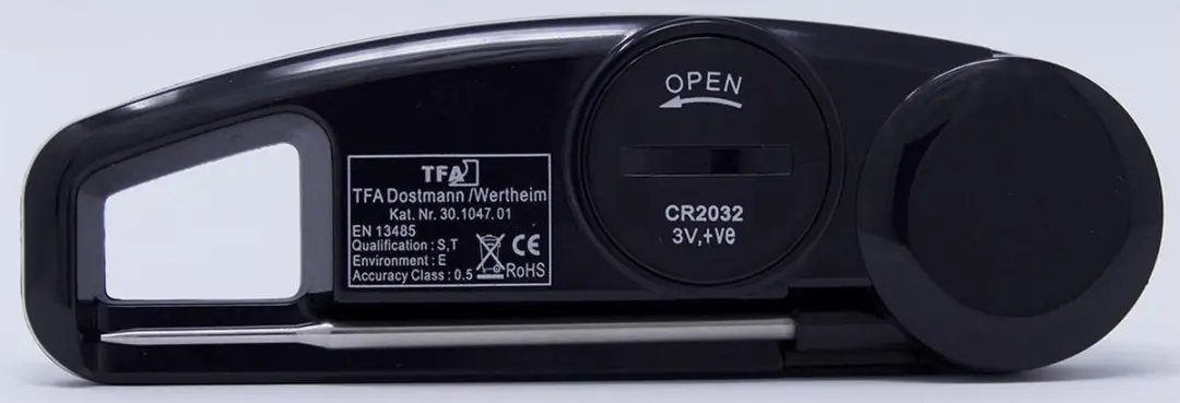 TFA Dostmann Thermo Jack Voedselthermometer - Zwart