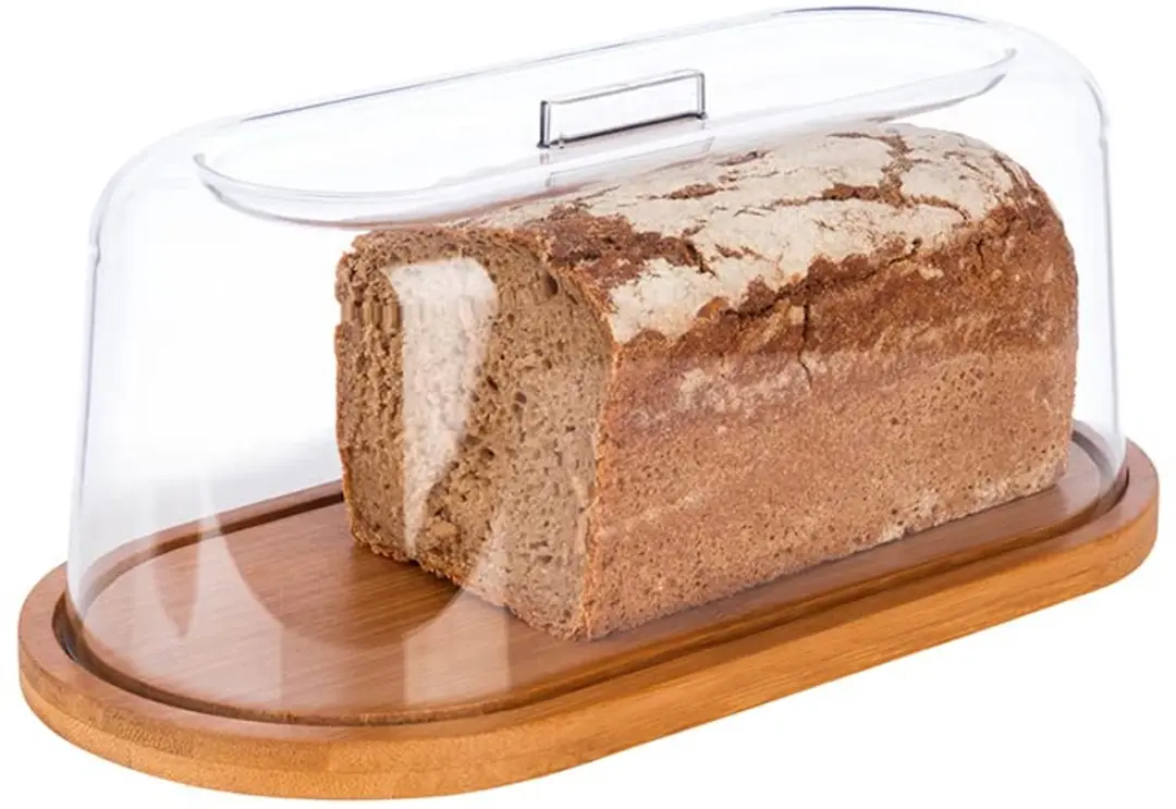 APS 826 Bamboe Ovaal Dienblad 28x14cm - Bruin