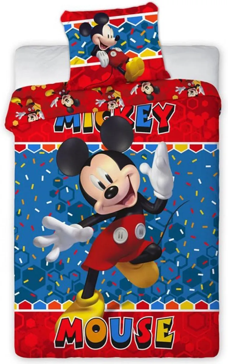 Disney Mickey Mouse Dekbedovertrek 140x200cm