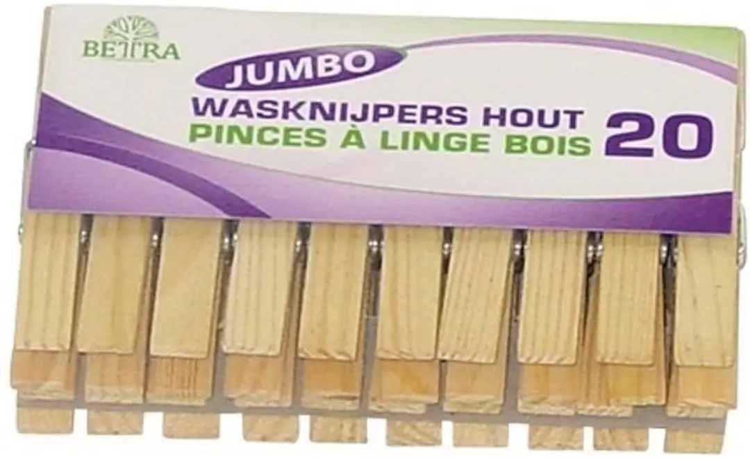 Luva Wasknijpers Jumbo Hout