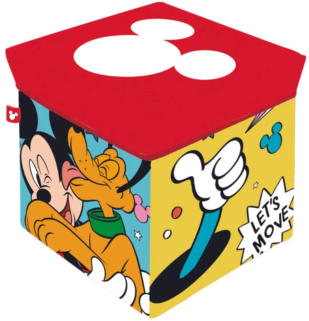 Disney Mickey Kruk/Container 30x30x30cm - 27L - Multicolor