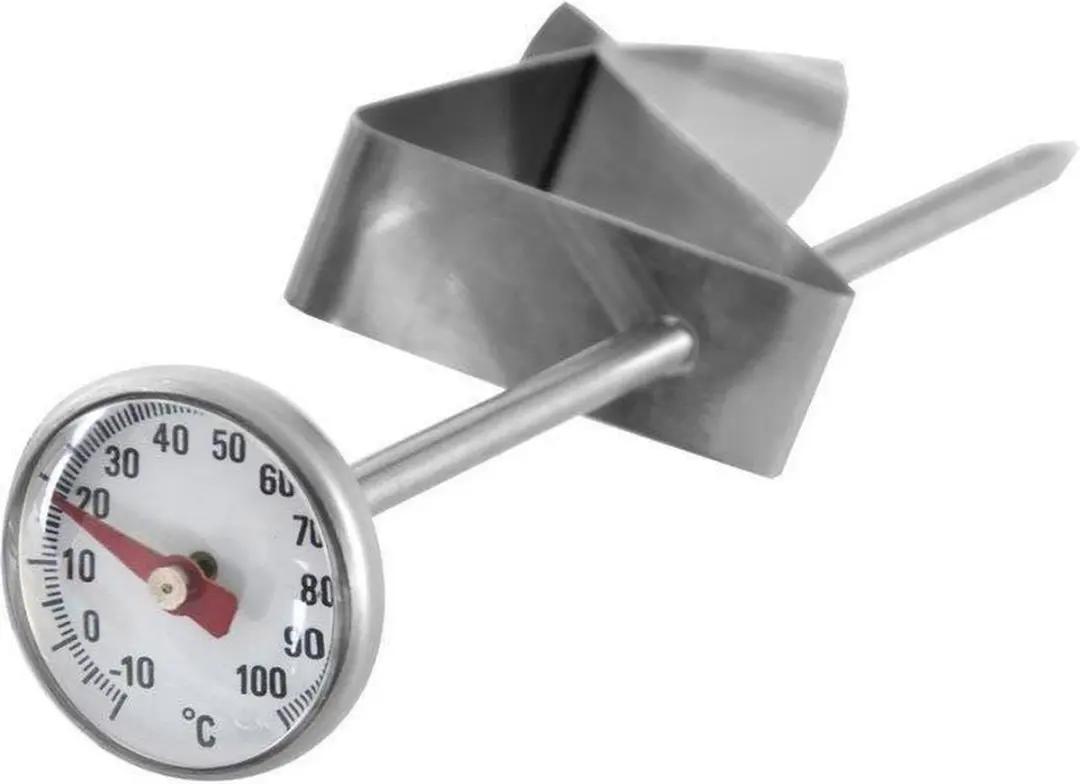 Orion Keukenthermometer Edelstaal met Clip