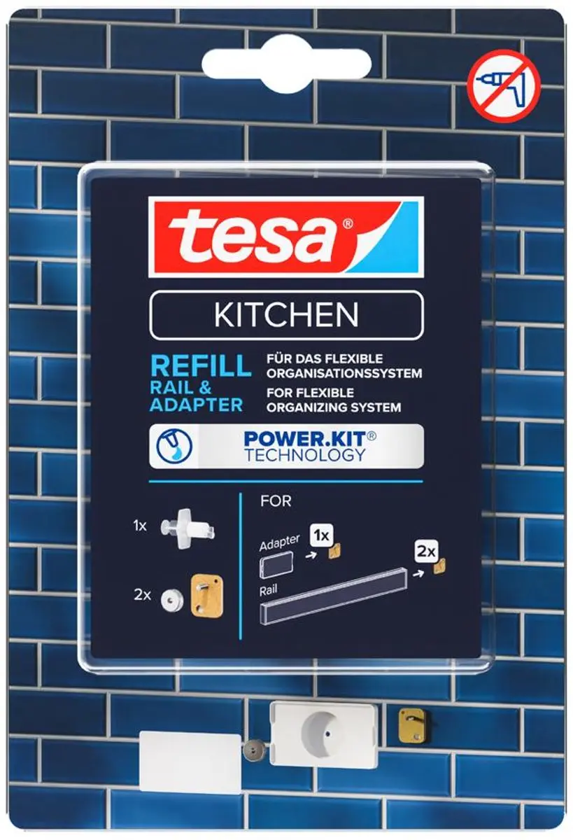 Tesa Kitchen Power-Kit Navulset