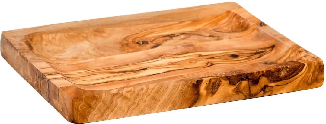 Cosy&Trendy Olijfhouten Presentatiebord 28,5x18x2,2cm