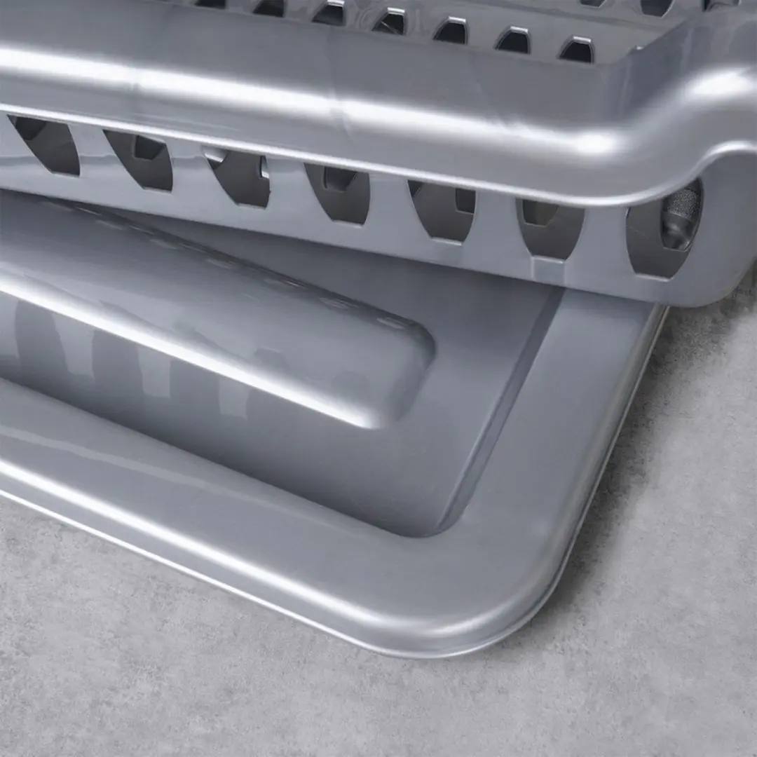 Orion Afdruiprek 40x29x8,5cm - Grijs