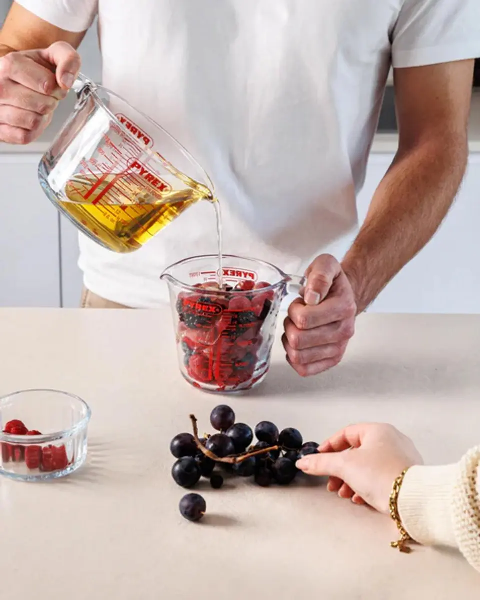 PYREX Classic Prepware Maatbekerset 2-delig 0,5L & 1L
