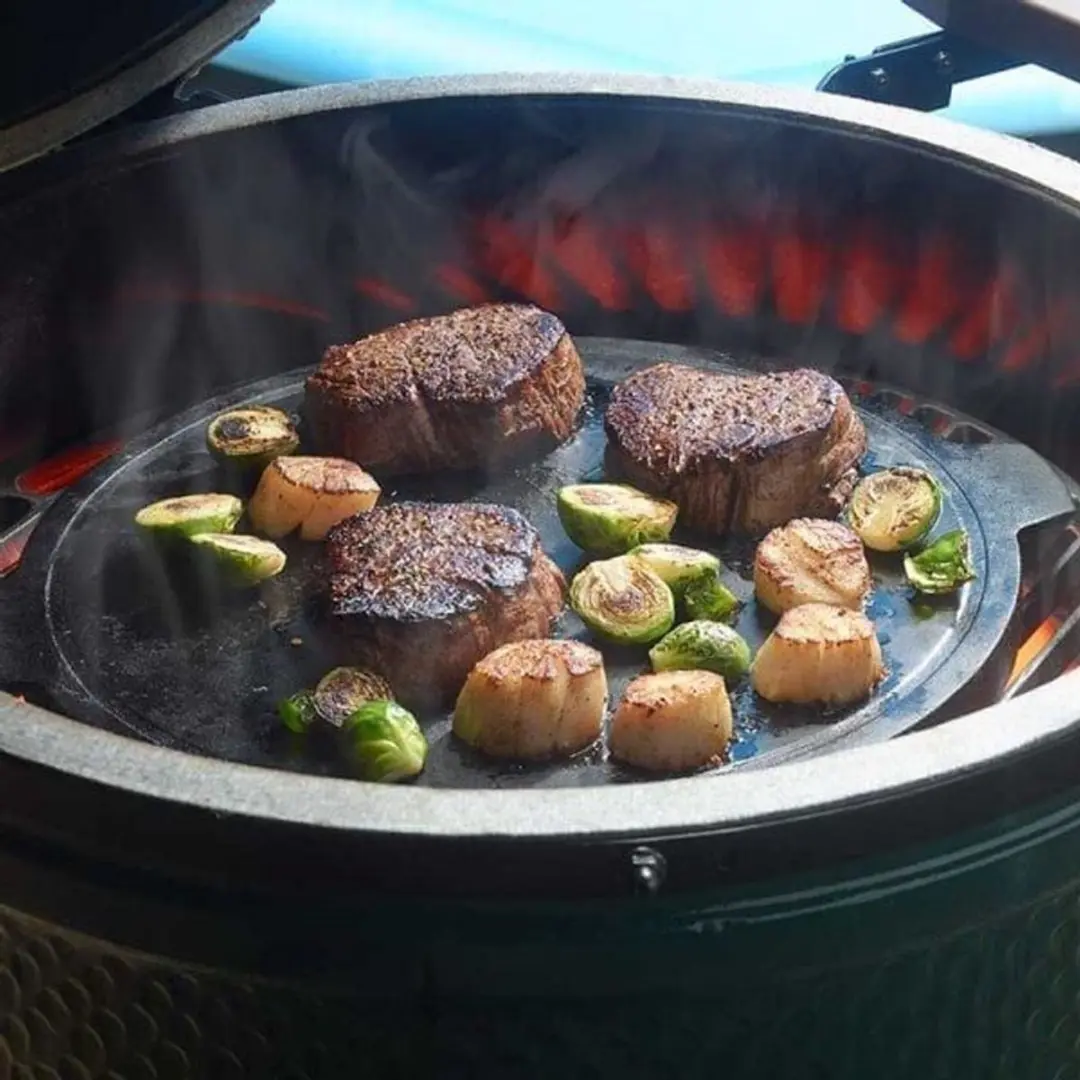 Big Green Egg Cast Iron Plancha L - Multi