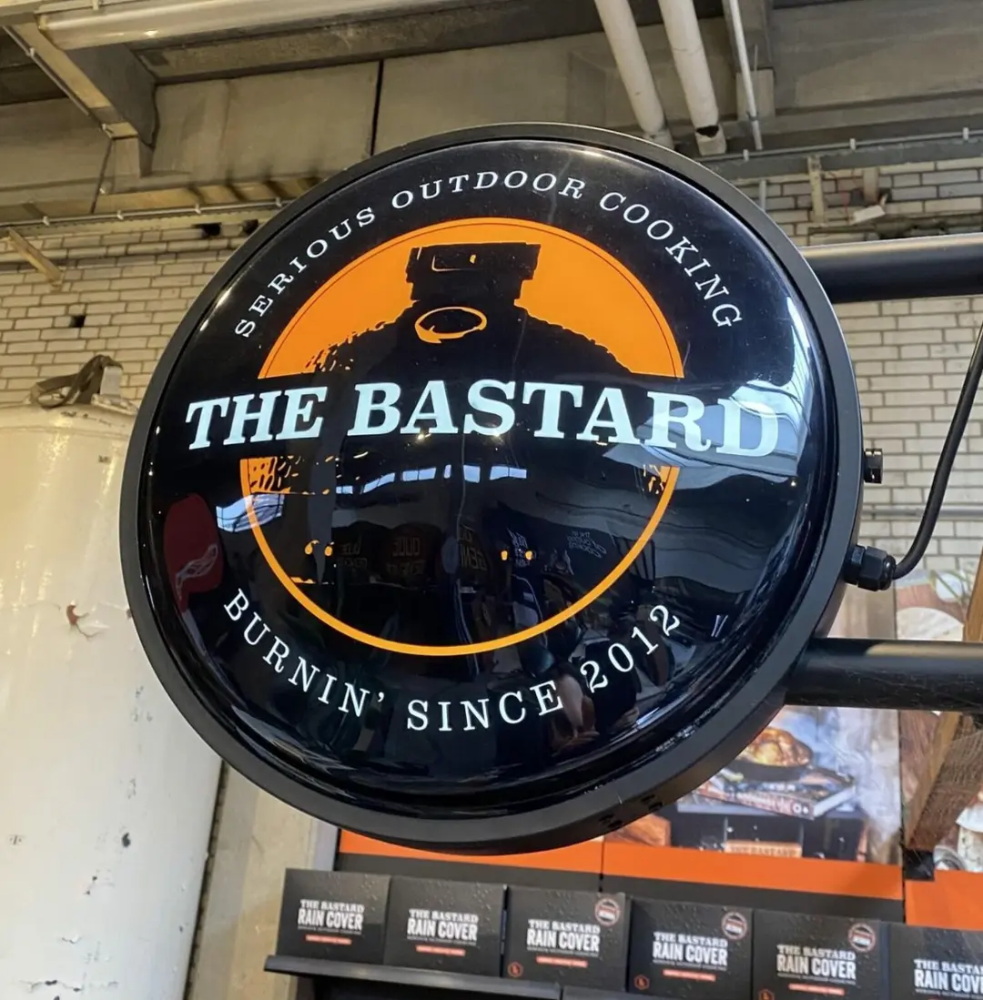 The Bastard Light Sign 40cm - Lamp - Zwart/Orange