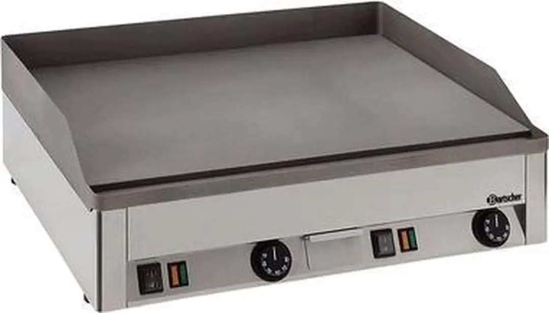 Bartscher Grillplaat gdp 650e, glad