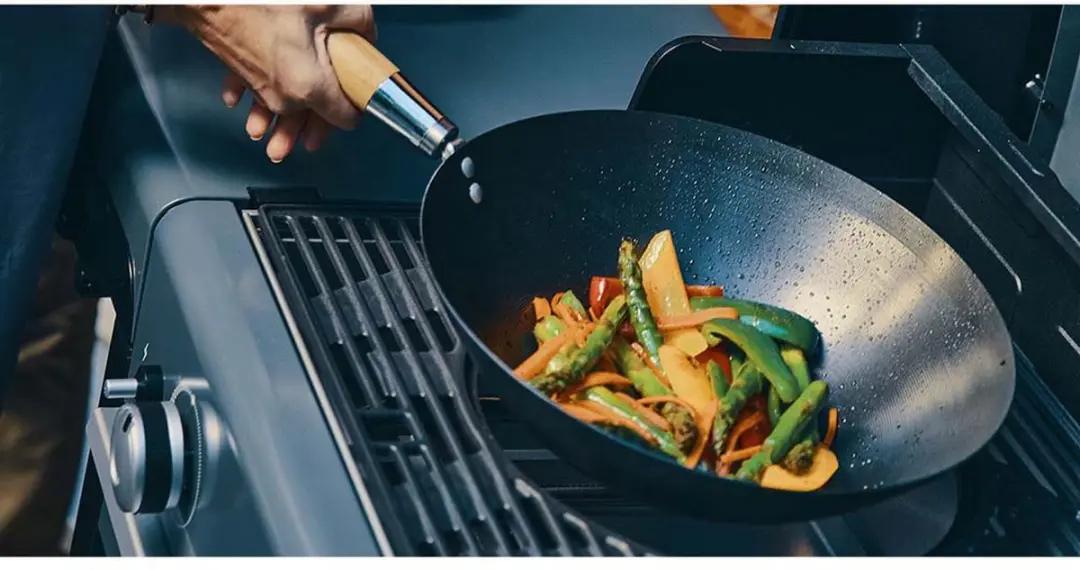 Campingaz Culinary Modular Wokpan Ø37cm - Zwart - afbeelding 6 van 6