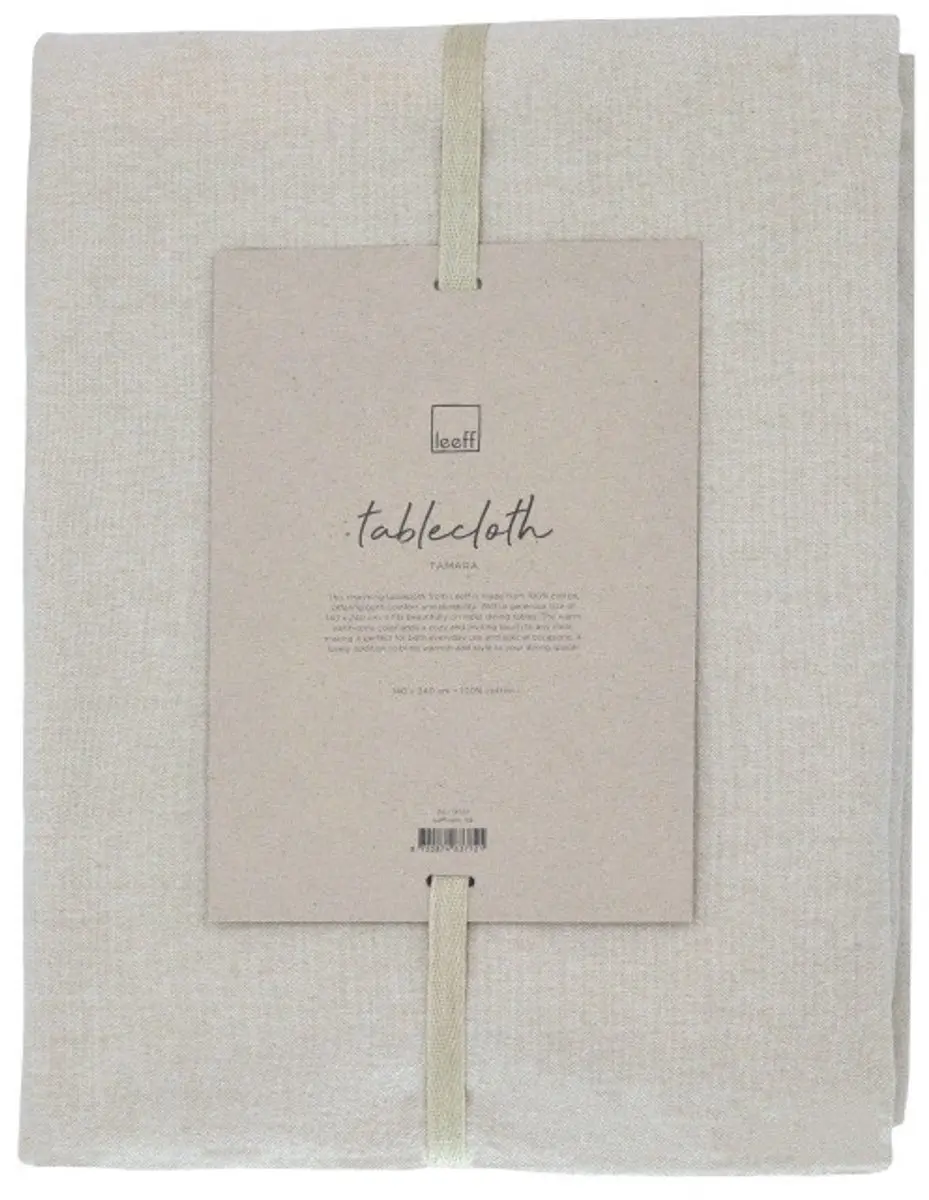 Leeff Tafelkleed Tamara 240x140cm - Naturel