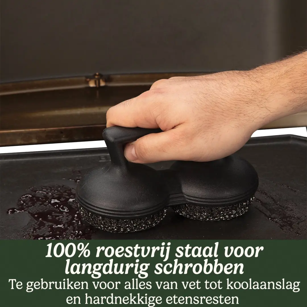 Cuisinart BBQ Borstel CCB505EU - Roestvrij staal - Zwart