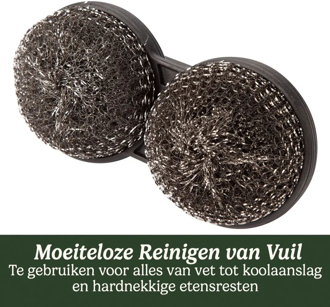 Cuisinart BBQ Borstel CCB505EU - Roestvrij staal - Zwart