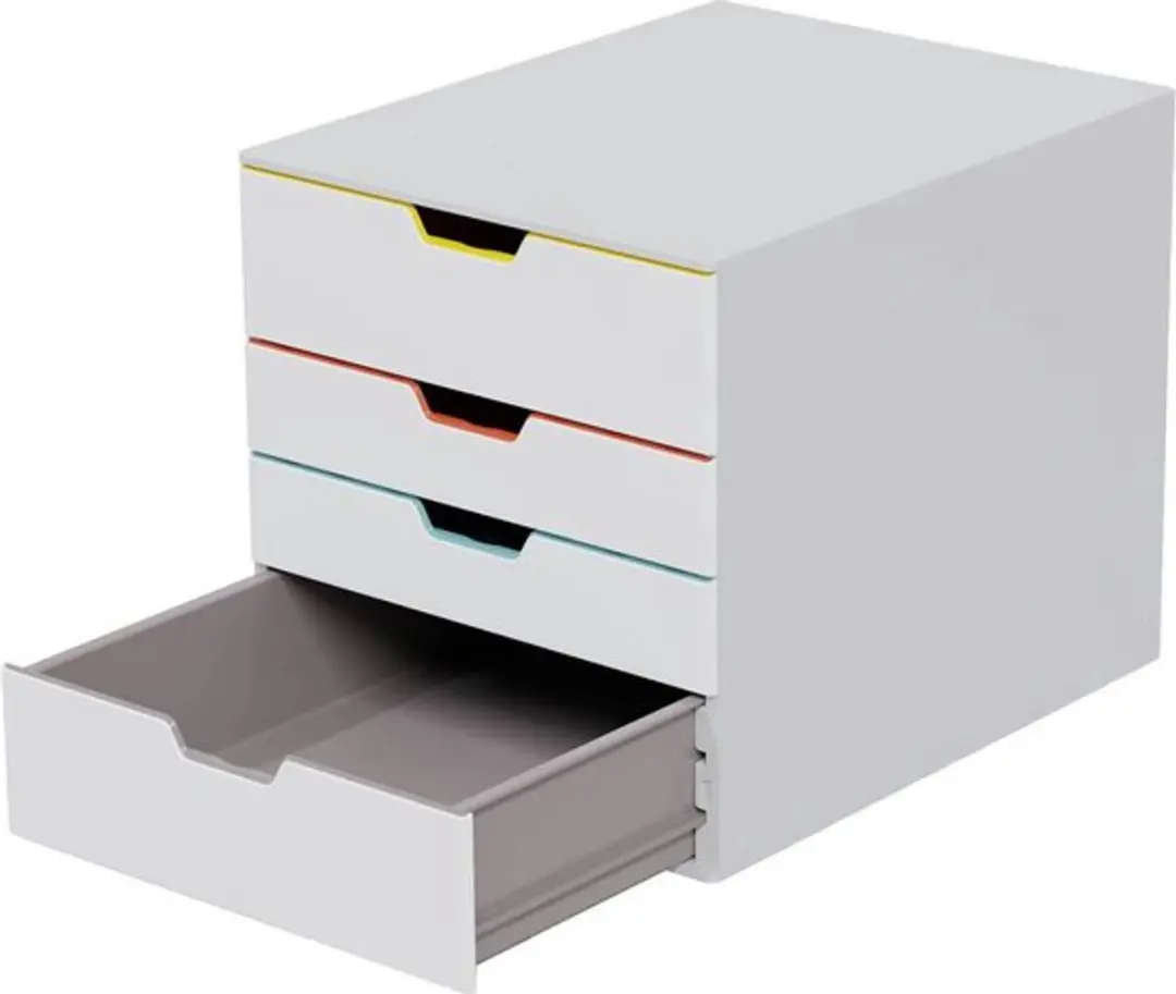 Durable Varicolor Ladenbox 4 Vakken