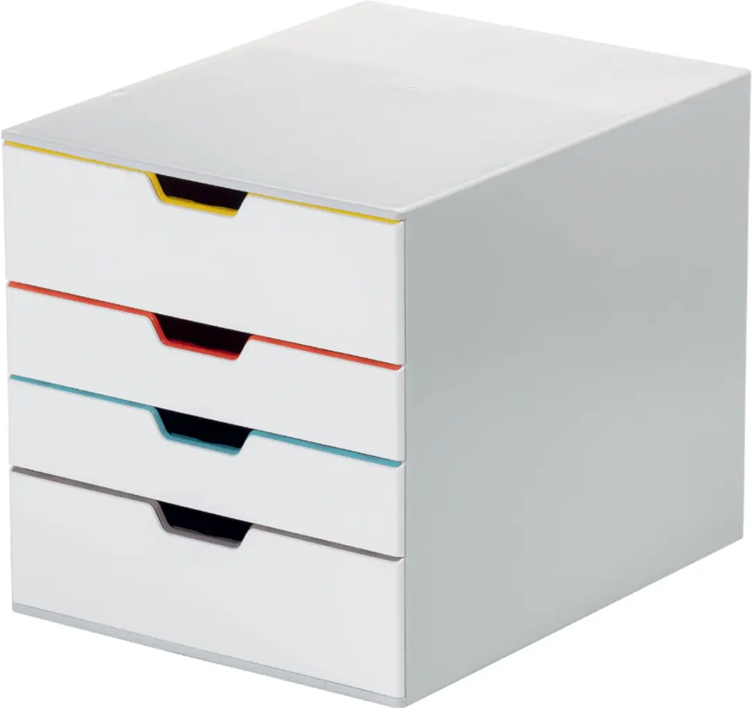 Durable Varicolor Ladenbox 4 Vakken