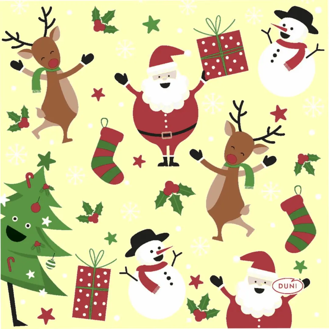 Duni Kerstdiner Tafelset