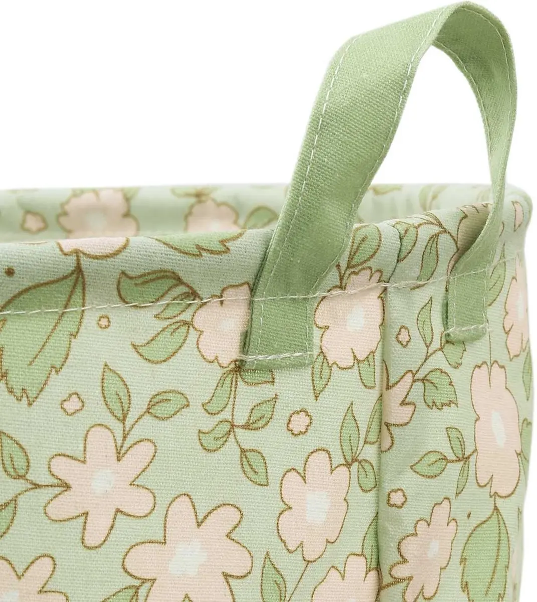 A Little Lovely Company Opbergmand Bloesems Saliegroen 63L