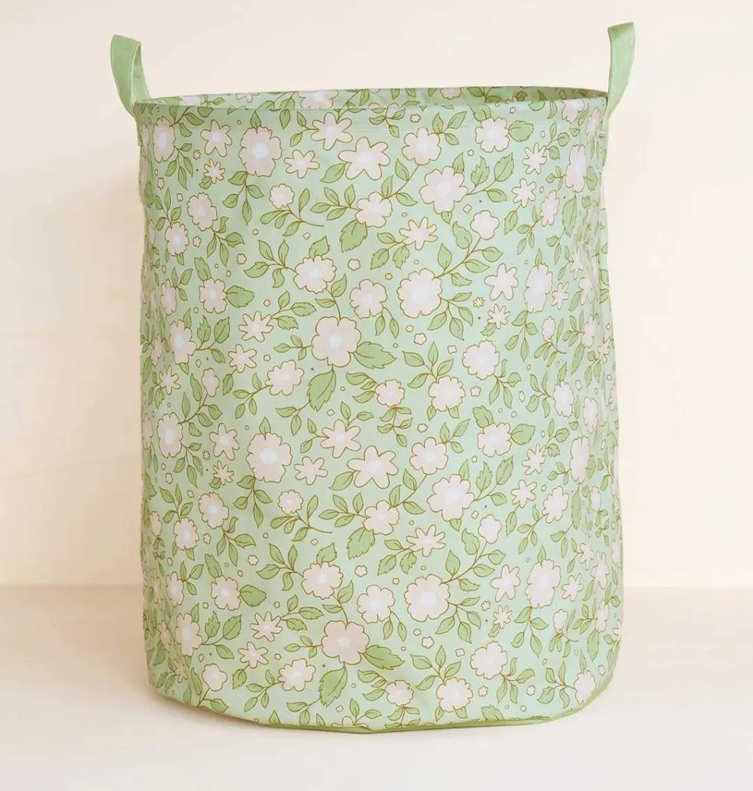A Little Lovely Company Opbergmand Bloesems Saliegroen 63L