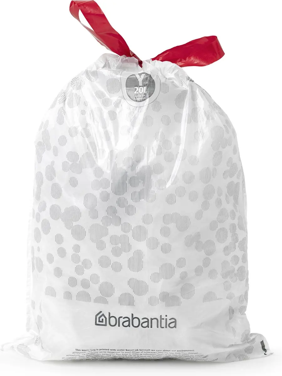 Brabantia PerfectFit Vuilniszakken 20L - 40 Stuks