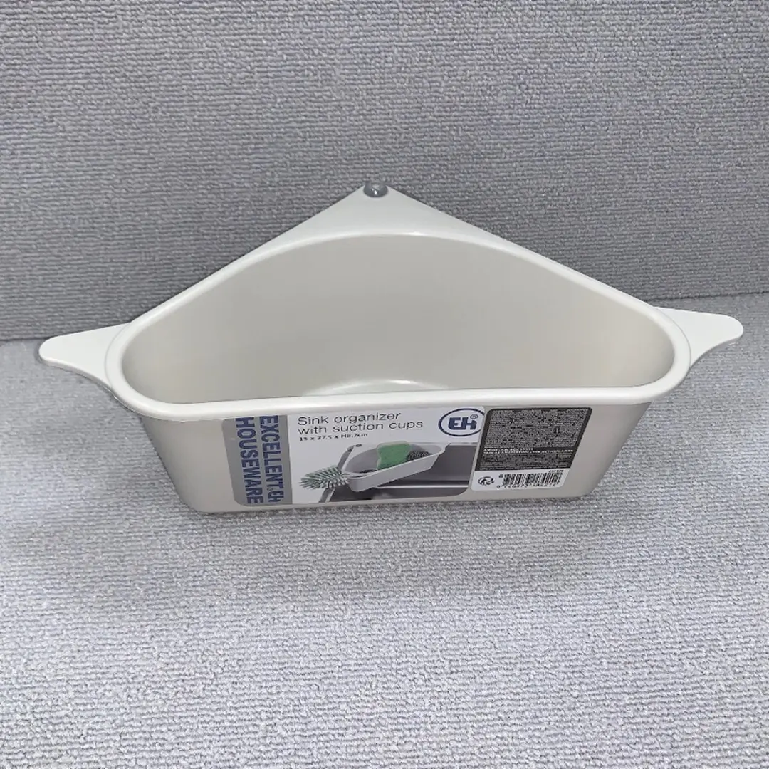 Excellent Houseware Gootsteenbakje met Zuignap 15x27,5cm