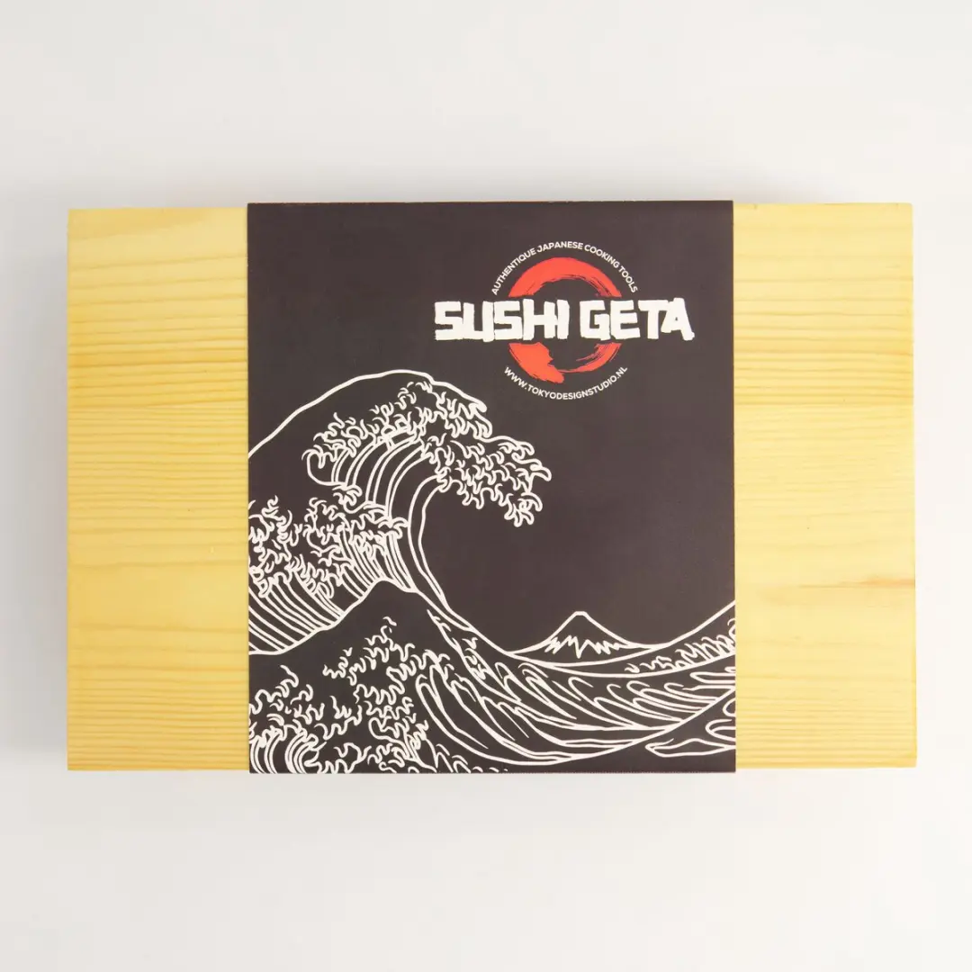 Tokyo Design Studio Sushi Geta Houten Serveerplank - 27x18x6cm