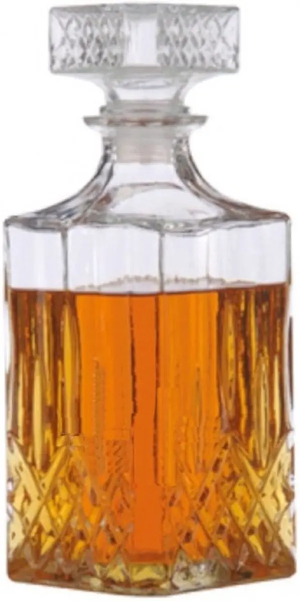 Alpina Whiskey Karaf 800ml - Glas