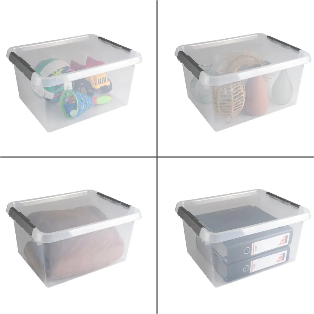 Sunware Comfort Line Opbergbox 36L - Set van 6 - 50x40x26cm