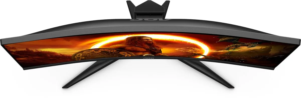 AOC C24G2AE Curved Gaming Monitor 24" - 165Hz - afbeelding 3 van 6