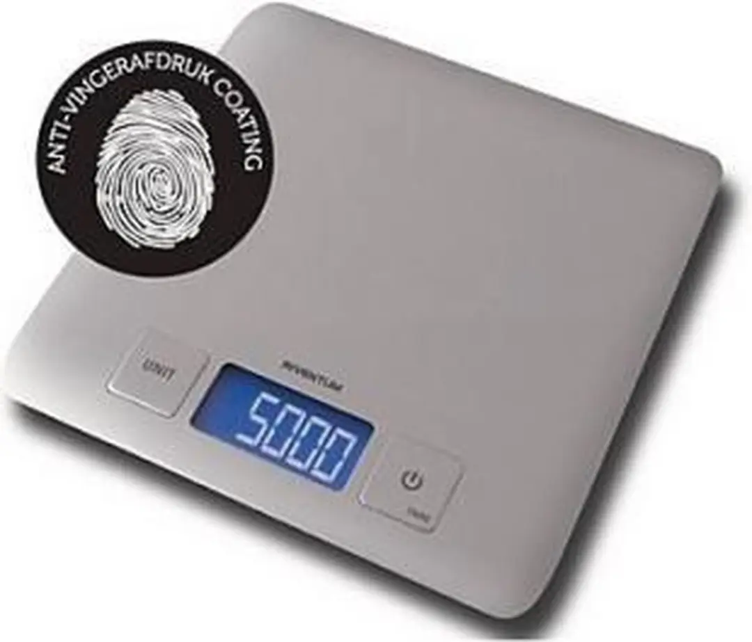Inventum WS335 Digitale Keukenweegschaal 10kg - Zilver