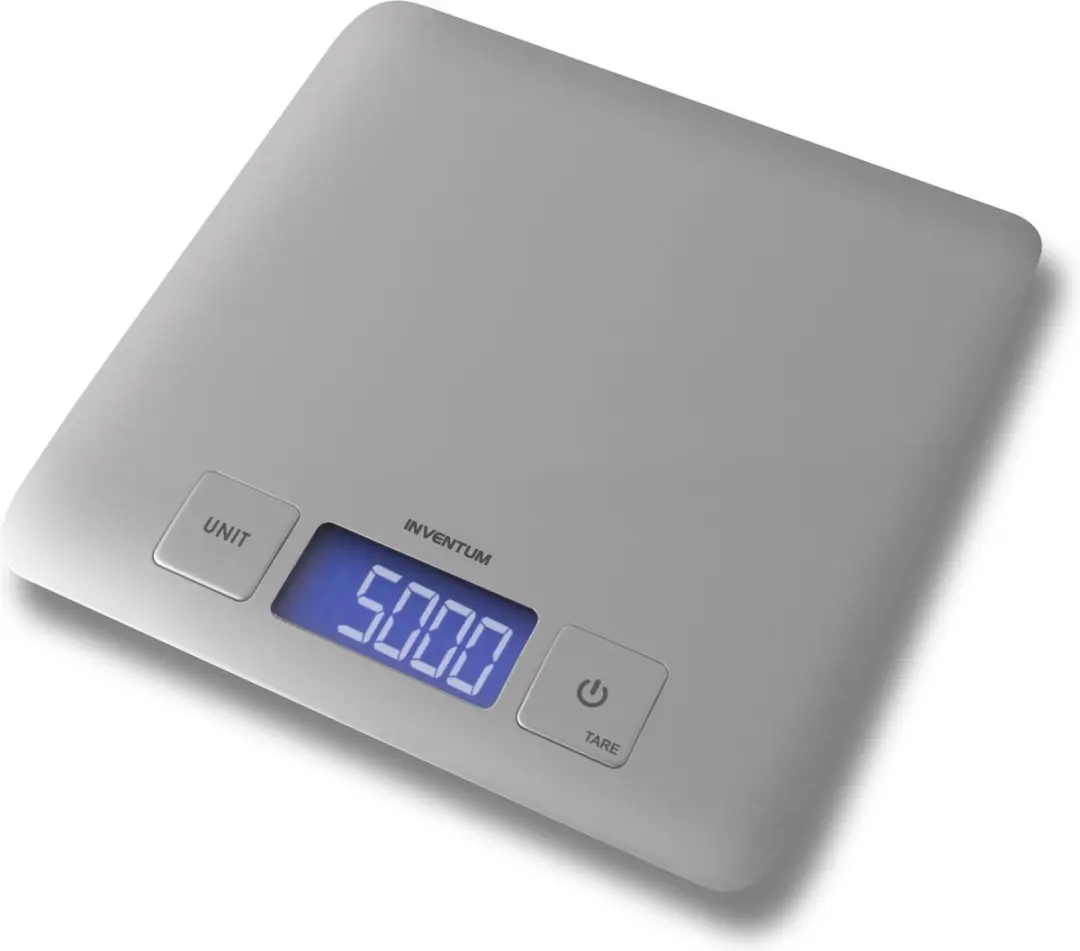 Inventum WS335 Digitale Keukenweegschaal 10kg - Zilver - afbeelding 6 van 6