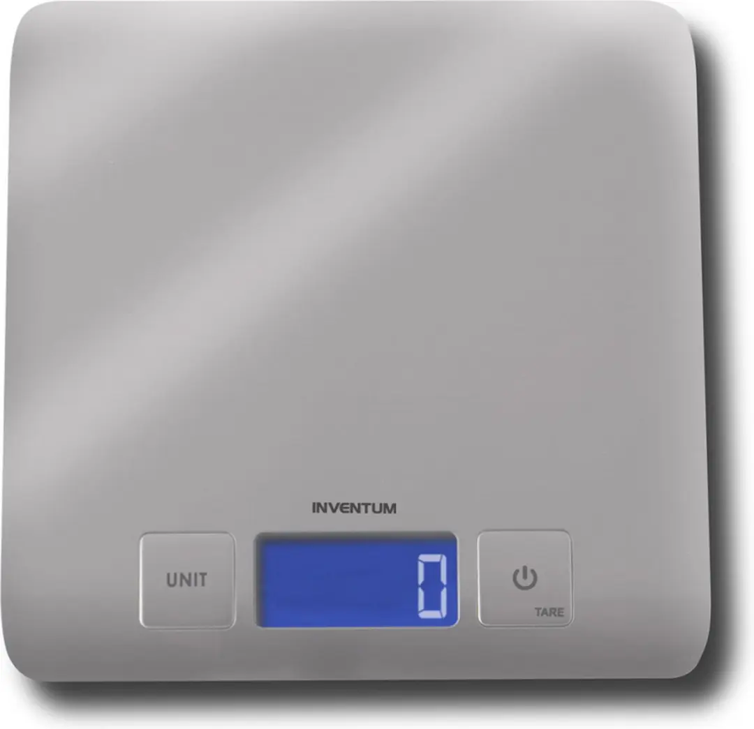 Inventum WS335 Digitale Keukenweegschaal 10kg - Zilver