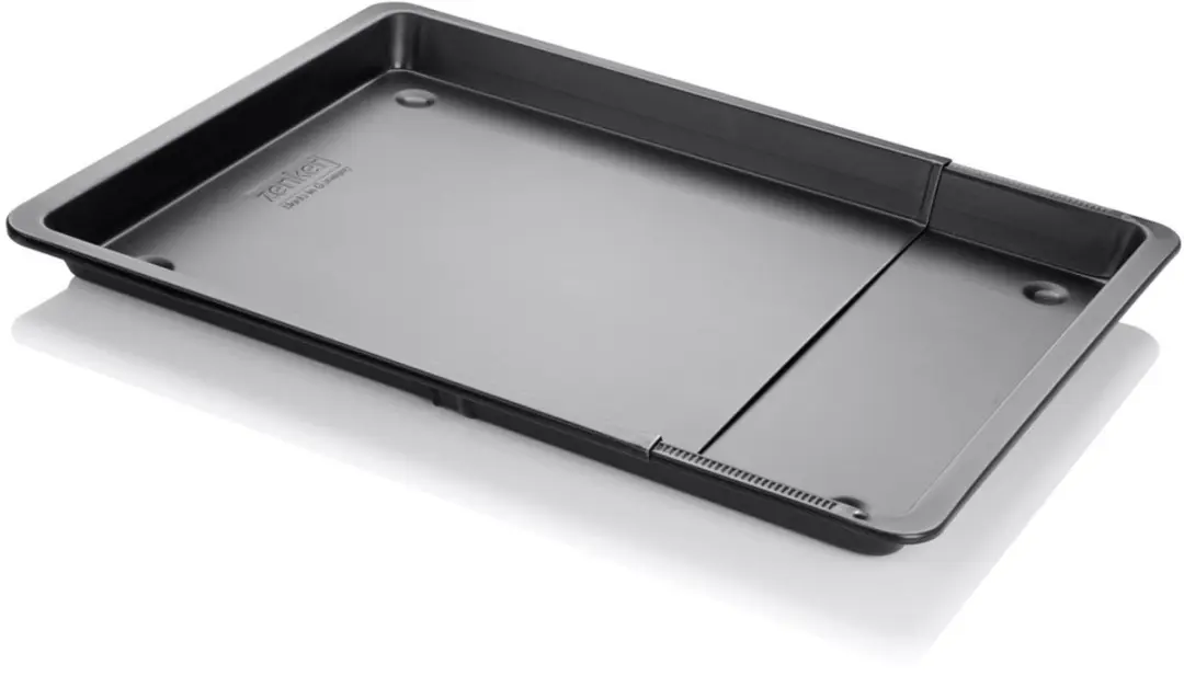 Zenker 6540 Uitbreidbare Ovenbakplaat 37-52cm - Zwart