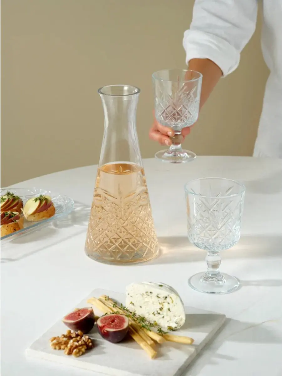 Pasabahce Timeless Glazen Karaf 940ml - Kristalglas