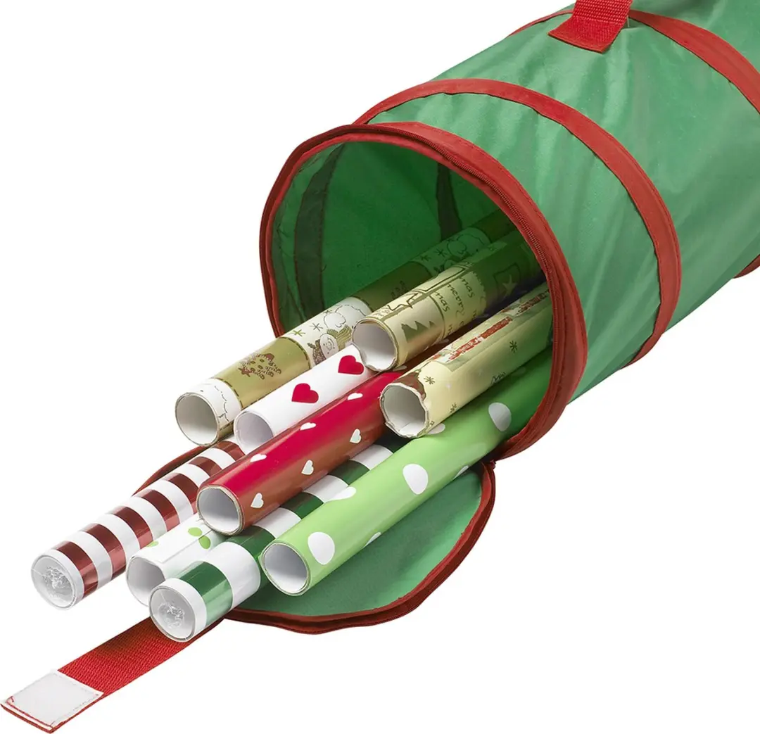 Sunware Kersttas 47L - Ø260x700mm - Groen/rood