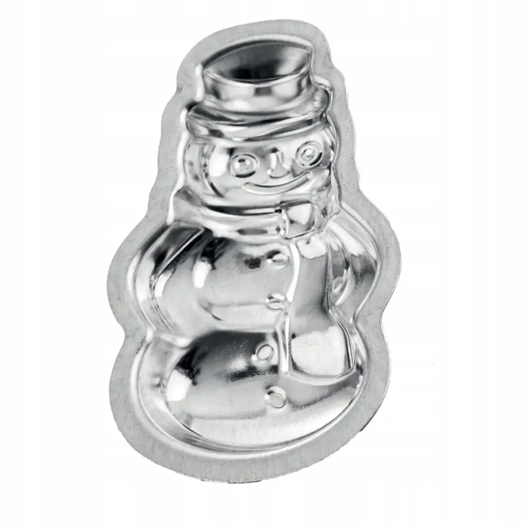 Orion Kerstkoekjesvormen Set - 10 Stuks - Zilver