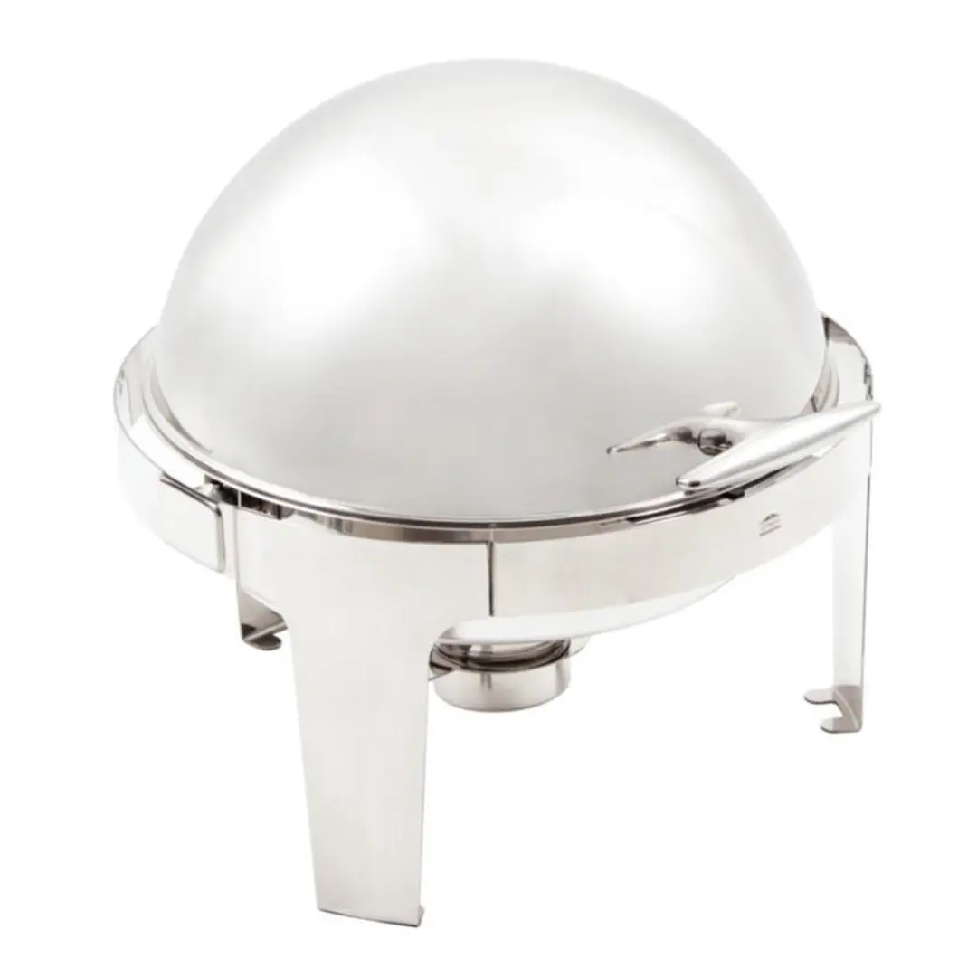 Olympia Paris U009 Ronde Chafing Dish - Zilver - afbeelding 6 van 6