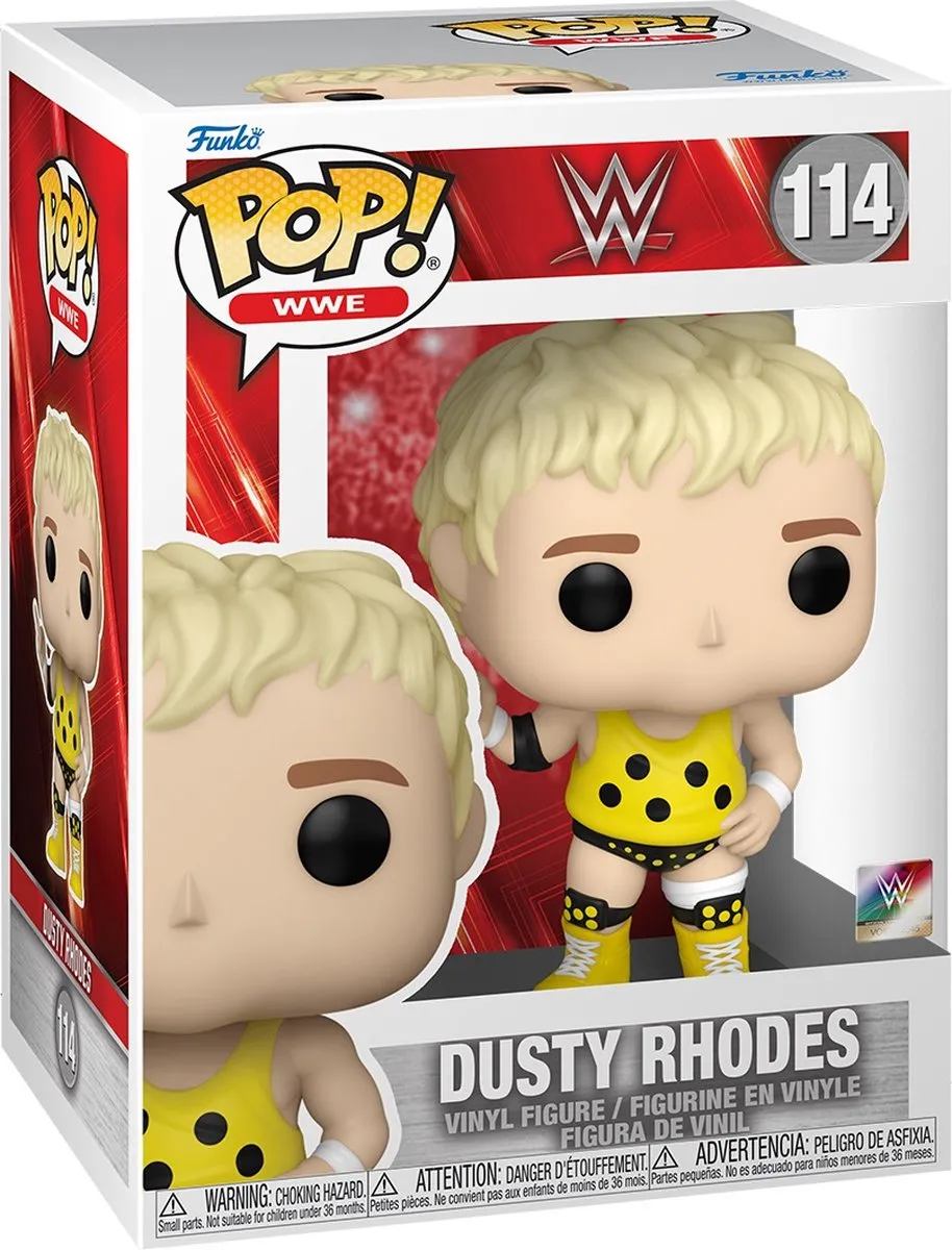 Funko Pop! WWE Dusty Rhodes - Veelkleurig