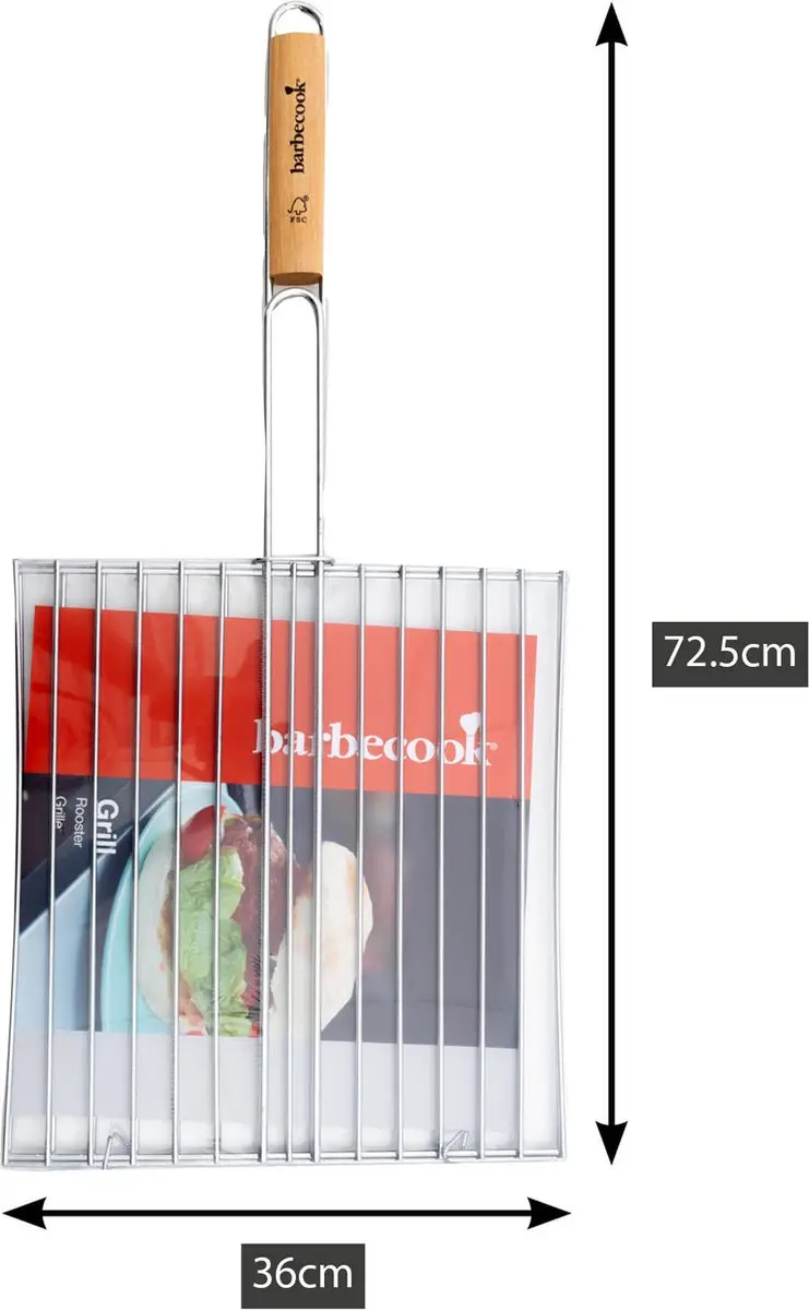 Barbecook BC-ACC-7095 Braadrooster 36x34cm - Grijs