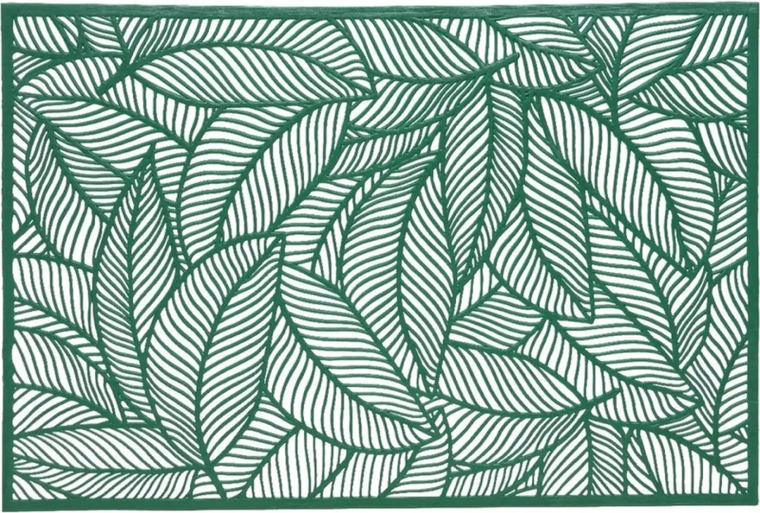 Decoris Groene Bladeren Placemat 30x45cm