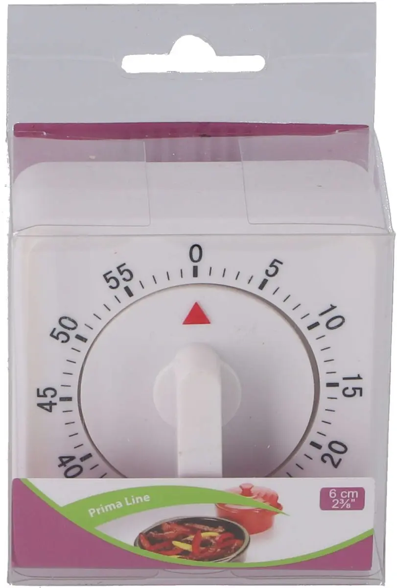 Patisse Kookwekker Vierkant 7cm - Wit